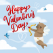 Cupid Bear Valentine's Day Card