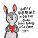 From Some Bunny Who Loves You Valentine's Day Card