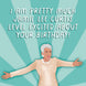 Excited Jamie Lee Curtis Birthday Card