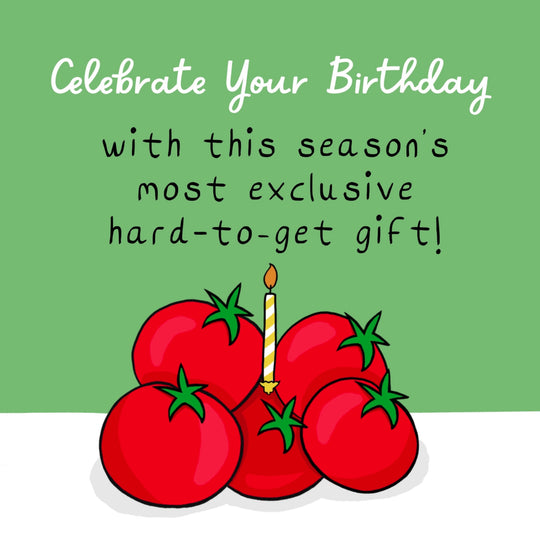 Hard-to-get Gift Birthday Card