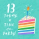 Piece Of Cake 13th Birthday Card