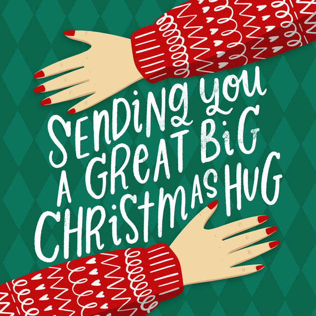 Christmas Hug Card - 1