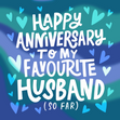 Anniversary Card For Husband - 1