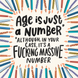 Massive Number Birthday Card