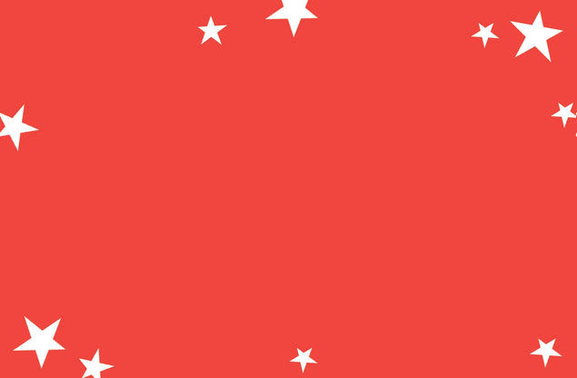 Giftbox Background Red Stars