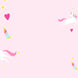 Cannon Background Pink Unicorns