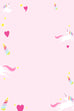 Cannon Background Pink Unicorns