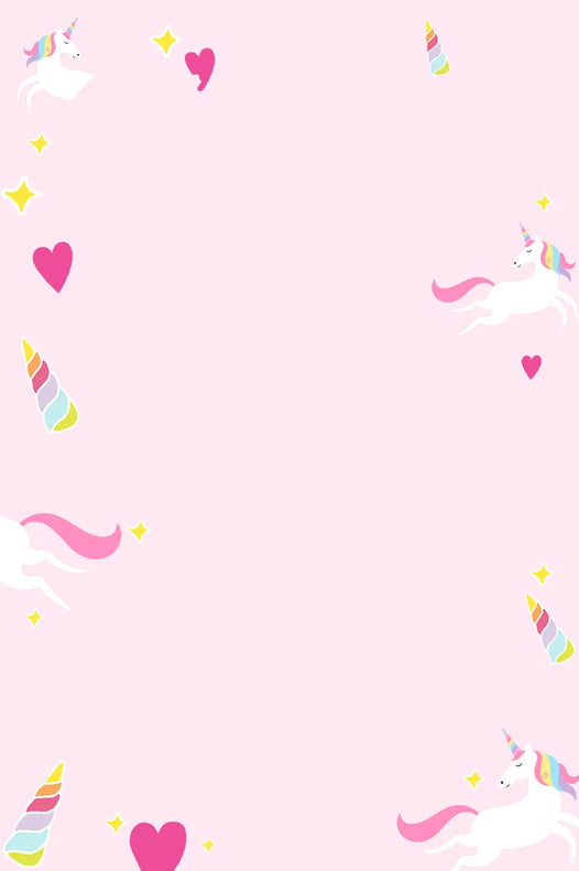 Cannon Background Pink Unicorns