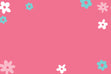 Giftbox Background Pink Flowers