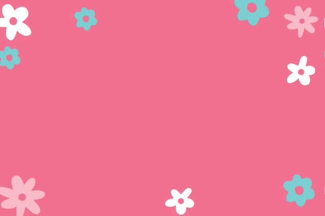 Giftbox Background Pink Flowers