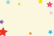 Giftbox Background Yellow Stars