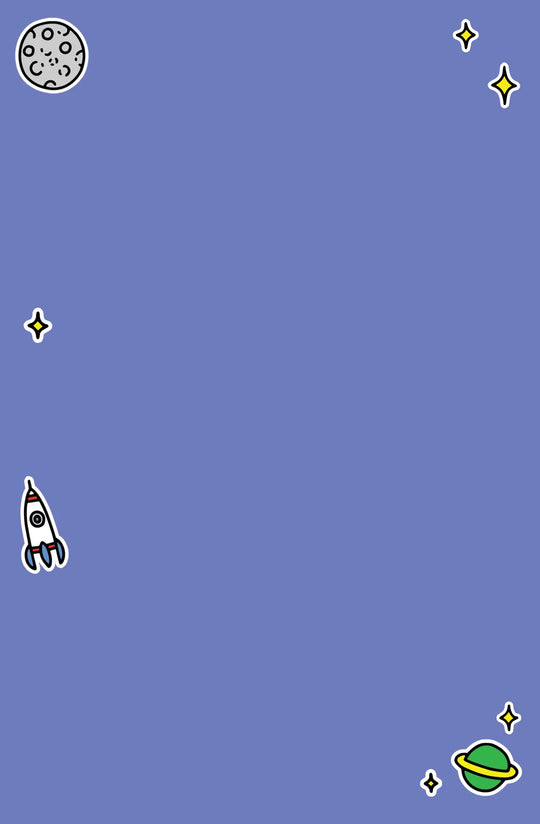 Cannon Background Blue Rocket And Moon
