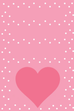 Giftbox Background Pink Big Heart