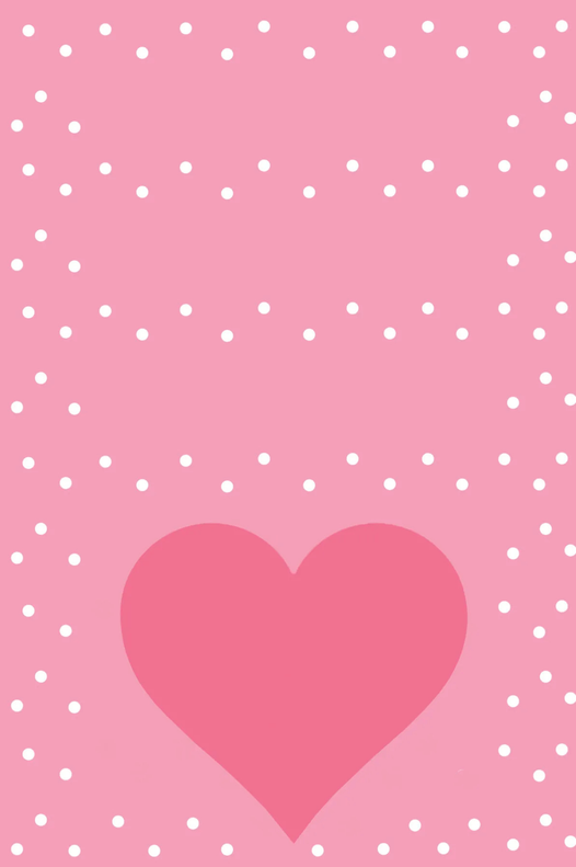 Giftbox Background Pink Big Heart