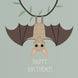 Cute Little Bat Happy Birthday