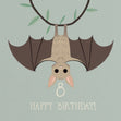 Cute Little Bat Happy 8th Birthday