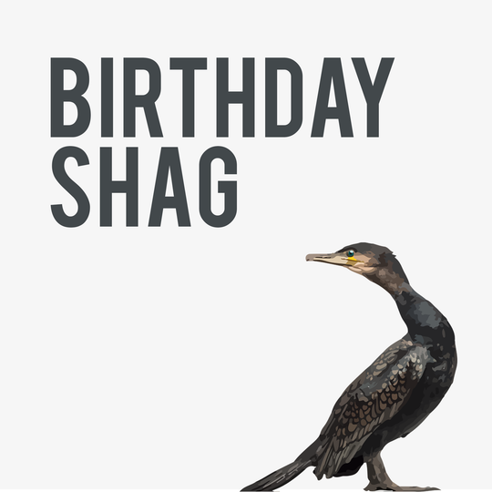 Rude Bird Birthday Shag Card