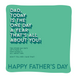 Dad's Day Insult To Mum Father's Day Card