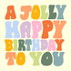Jolly Birthday Card
