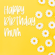 Daisies Mum Birthday - 1