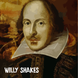 William Shakespeare Willy Shakes Card
