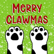 Merry Clawmas Christmas greeting card - 1