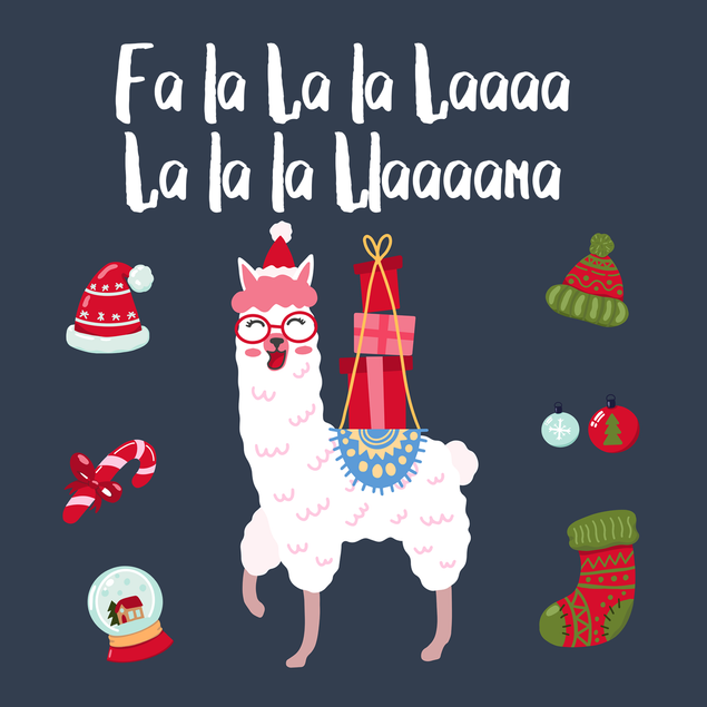 Fa La Llama Christmas - 1