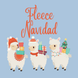 Fleece Navidad Christmas Card