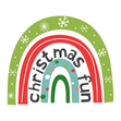 Rainbow Christmas fun greeting card - 1