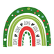 Rainbow Love Christmas Card