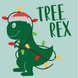 Tree Rex Christmas Card