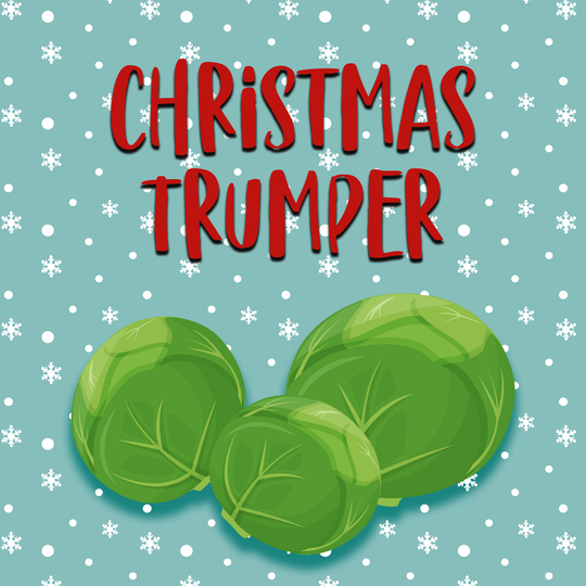 Sprouts Christmas Trumper Card