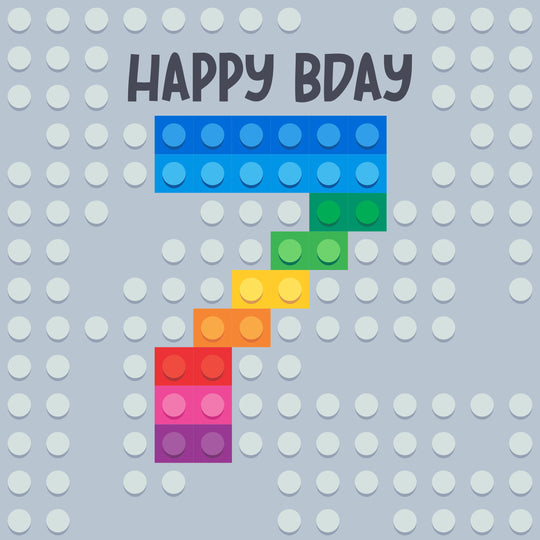 Lego Happy 7th Birthday