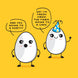 Funny Eggs Happy Birthday
