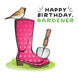Happy Birthday Gardener Card