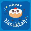 Happy Hanukkah Cute Sufganiyot Card Season_Hanukkah Style_Funny