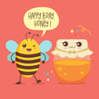 Happy Birthday Honey Card Seo_Bee
