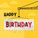Happy Birthday Crane Card