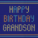 Happy Birthday Grandson Knitted Style
