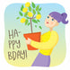 Lemon Tree Happy Birthday Card