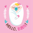Hello, Baby Thank You Card Occasion_New Baby Occasion_Thank You