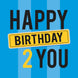 Happy Birthday 2 You Sports Car Themed