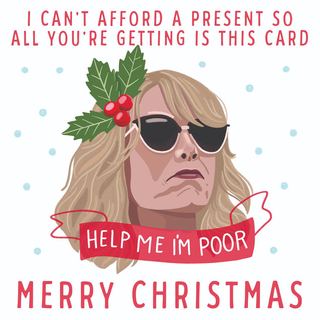 Bridesmaids Poor Christmas Card - 1