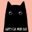 Happy Cat Mum Day Card