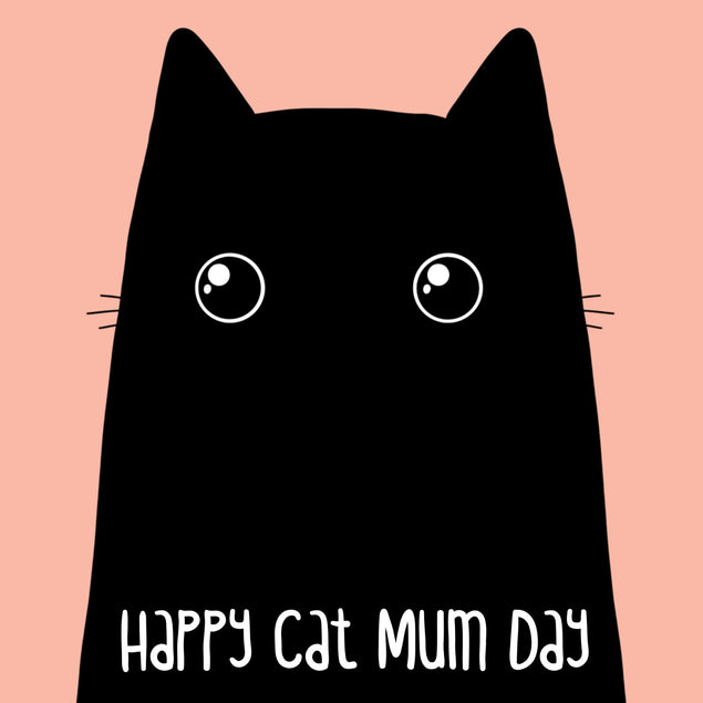 Happy Cat Mum Day Card