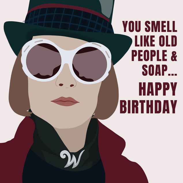 Happy Birthday Charlie And The Chocolate Factory Card – Boomf