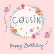 Cousin Happy Birthday Card