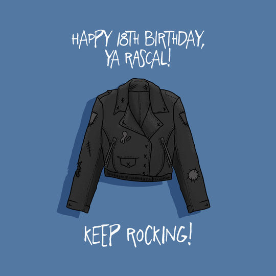 Happy 18th Birthday Son Keep Rocking