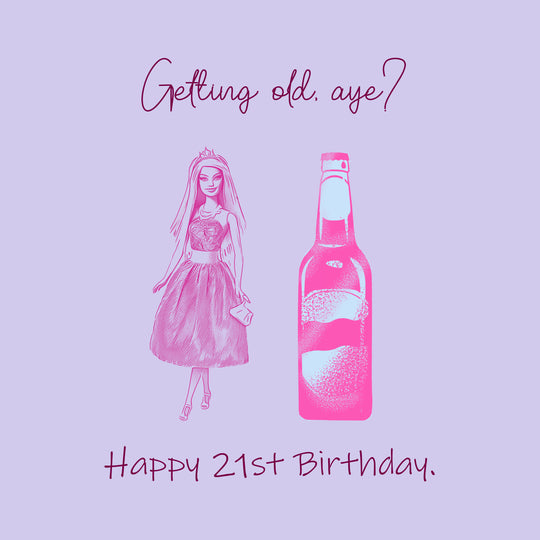 Happy 21st Birthday Barbie And Beer