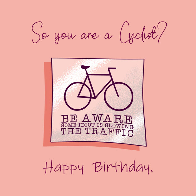 Happy Birthday Slowing The Traffic Seo_Bike